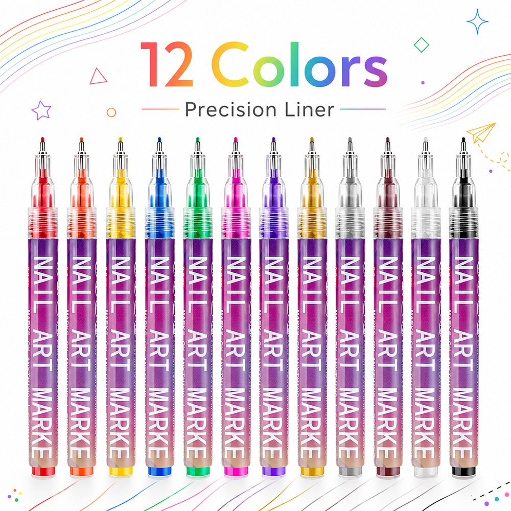 Copic Marker Sketch - 12 Pcs 0.5mm Fine Line Marker