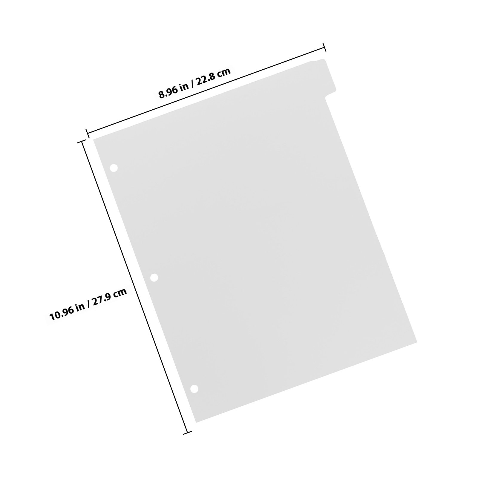 8Sheets Premium PP Index Divid - Tab Divider A4 recension och pris