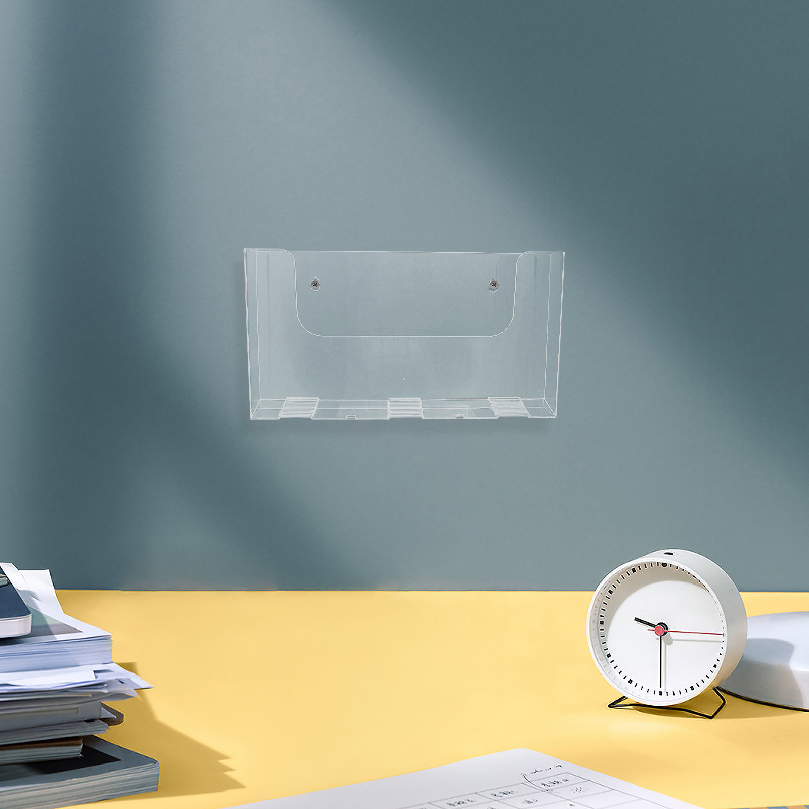 2Pcs Acrylic Wall File Holder  - Magazine Holder Rack recension och pris