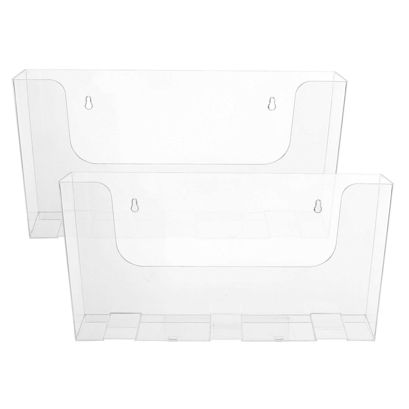 2Pcs Acrylic Wall File Holder  - Magazine Holder Rack recension och pris