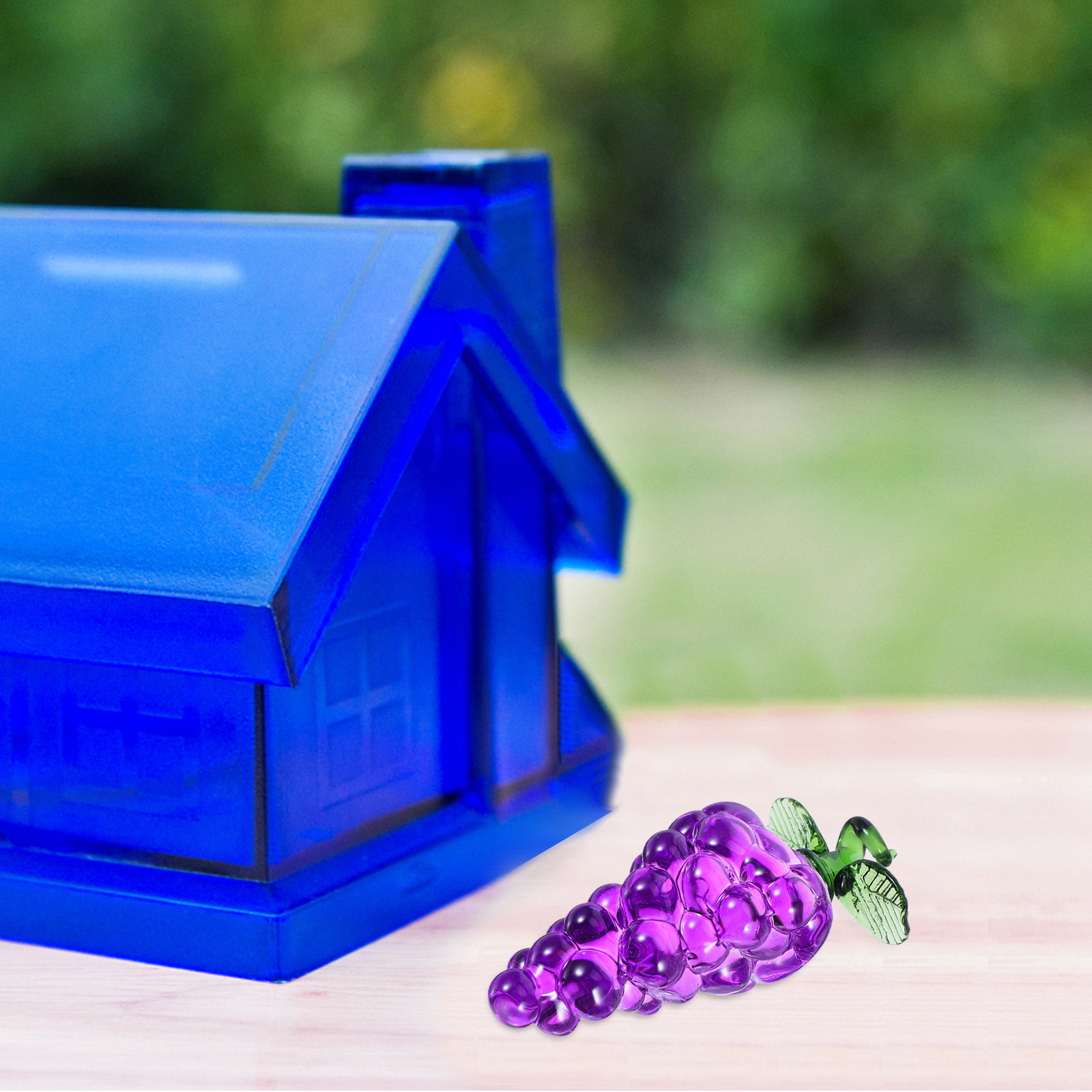 Crystal Grape Artificial Fruit - Paper Weight Crystal recension och pris