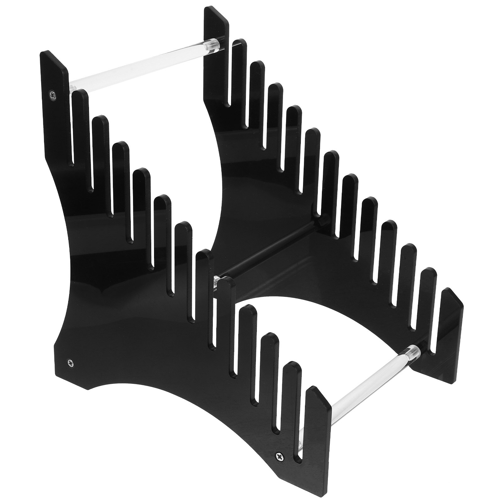 Multi-Layer Acrylic Record Dis - Magazine Holder Rack recension och pris