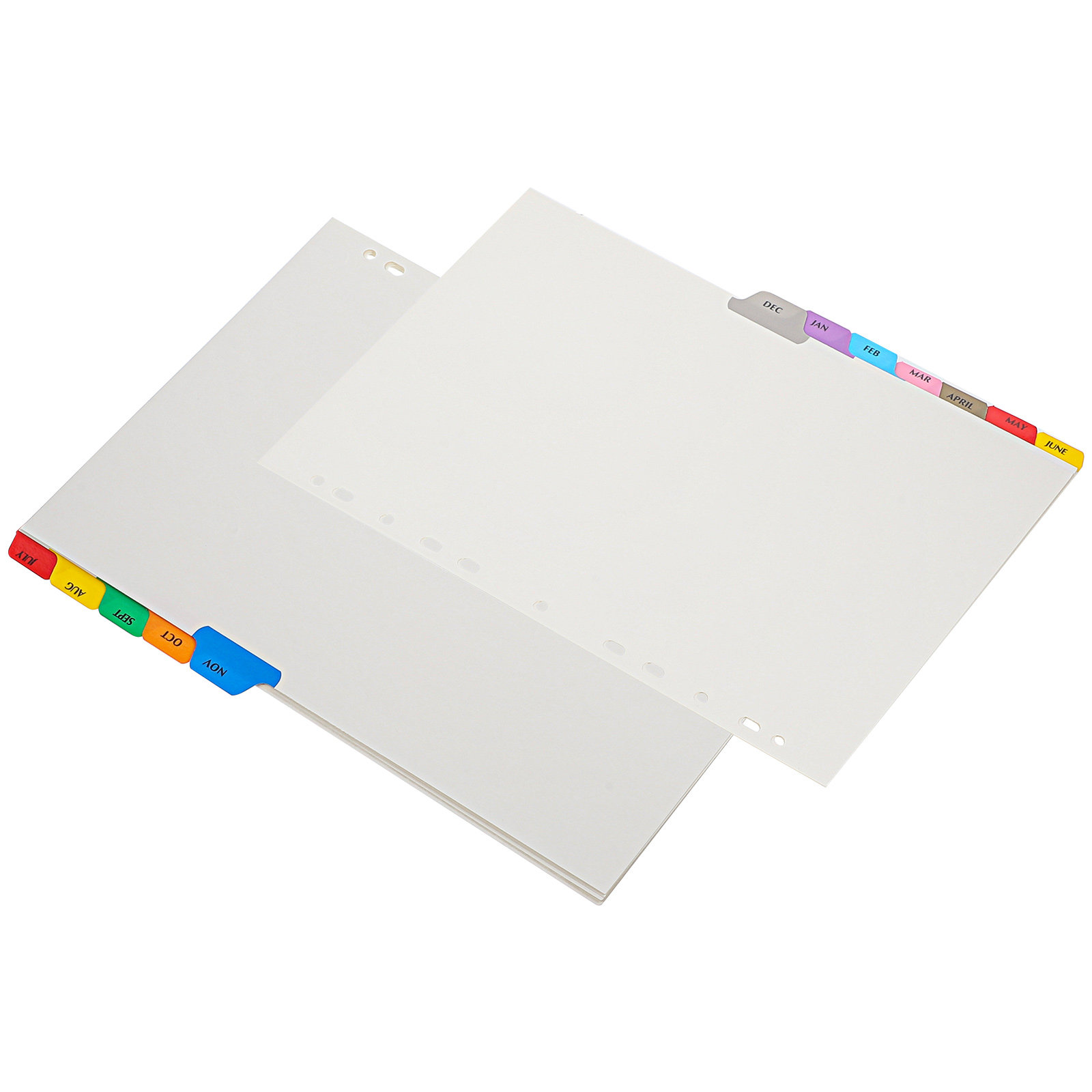12Sheets Index Dividers Binder - Tab Divider A4 recension och pris