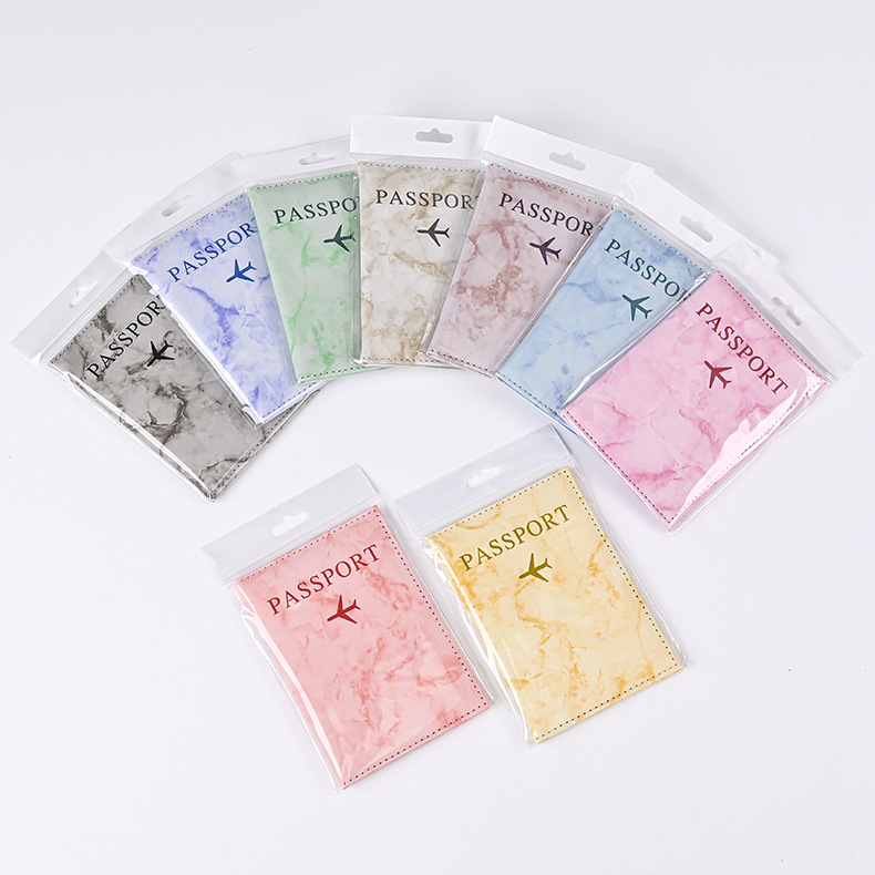 Macaron Color Marble Pattern P - Index Card Holder recension och pris