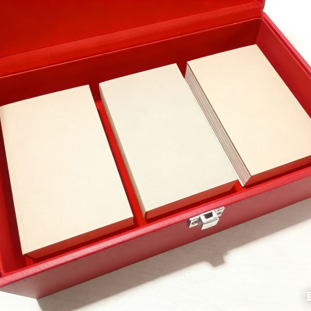 Leather Gift Box Empty Storage - Archive Box Set recension och pris
