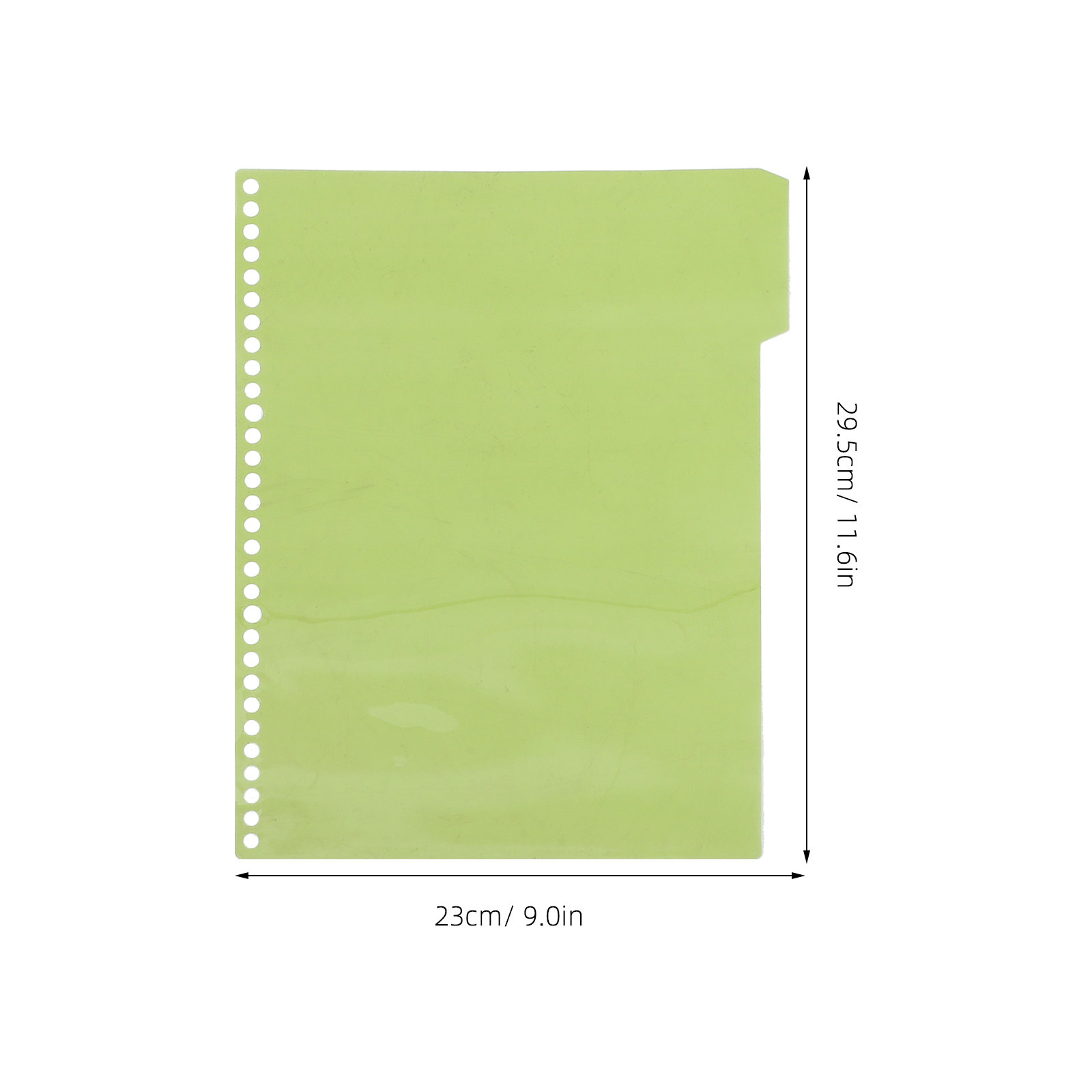 4Sets Sturdy Plastic Notepad D - Tab Divider A4 recension och pris