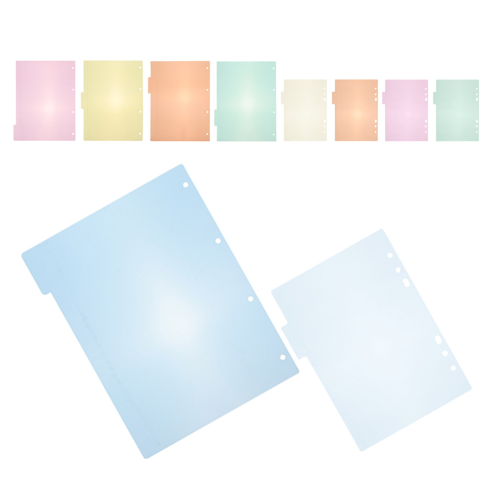 1Set Binder Dividers Plastic P - Tab Divider A4 recension och pris